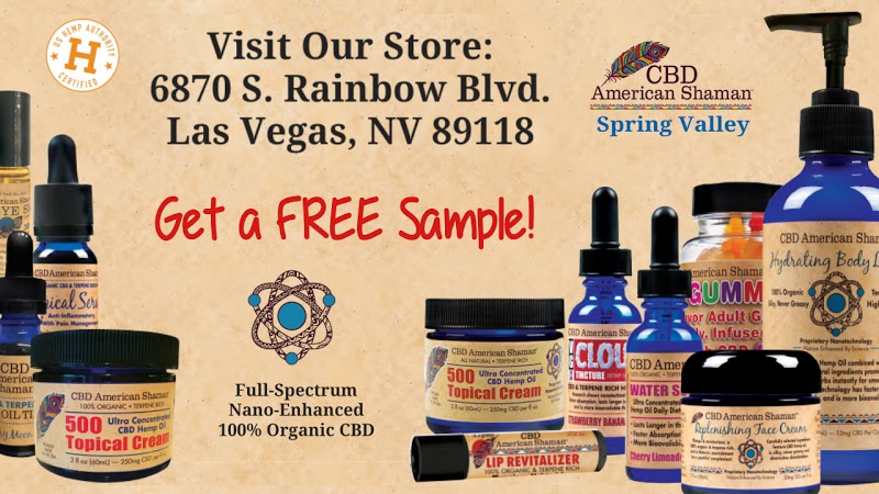 CBD American Shaman Spring Valley - CBD Oil Store | CBD Store in Las Vegas,  Nevada