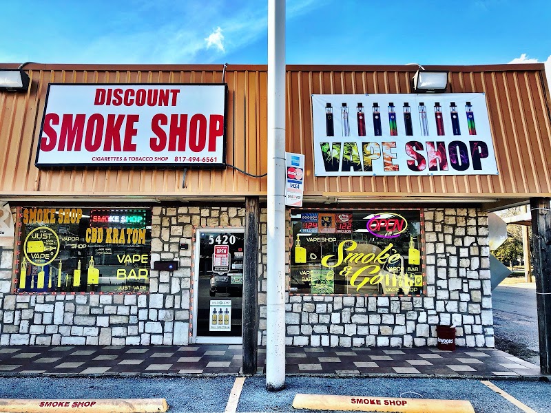 Discount Smoke Tobacco Vape CBD Kratom Glass Rigs Pipe Shop