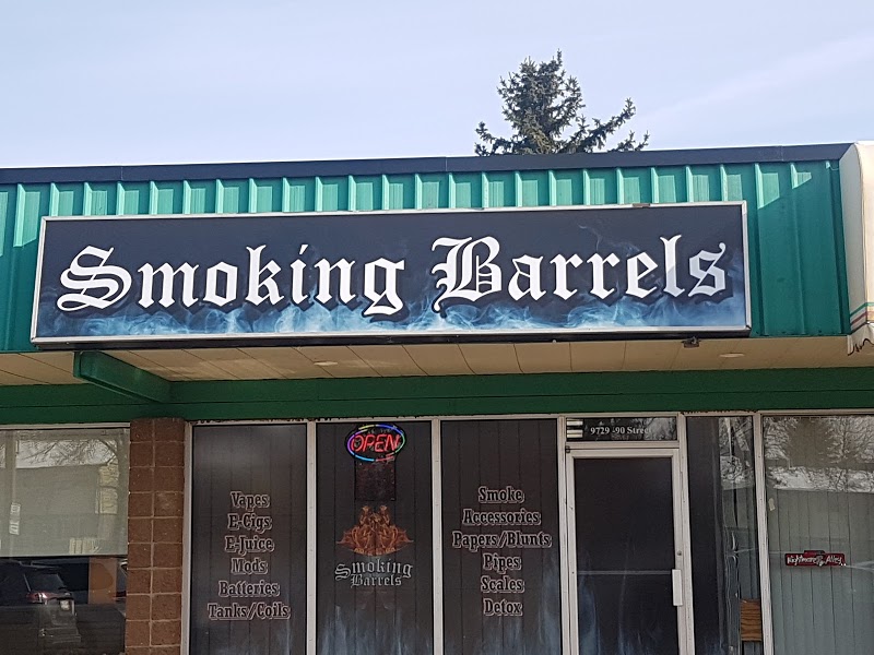 Two Smoking Barrels